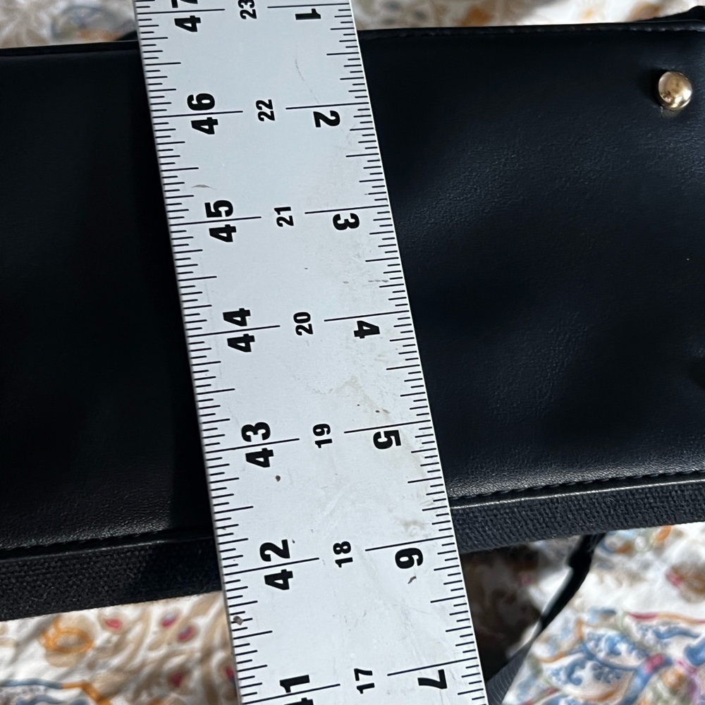 Versace Black Crossbody Bag with Gold Accents - Picture 13 of 16